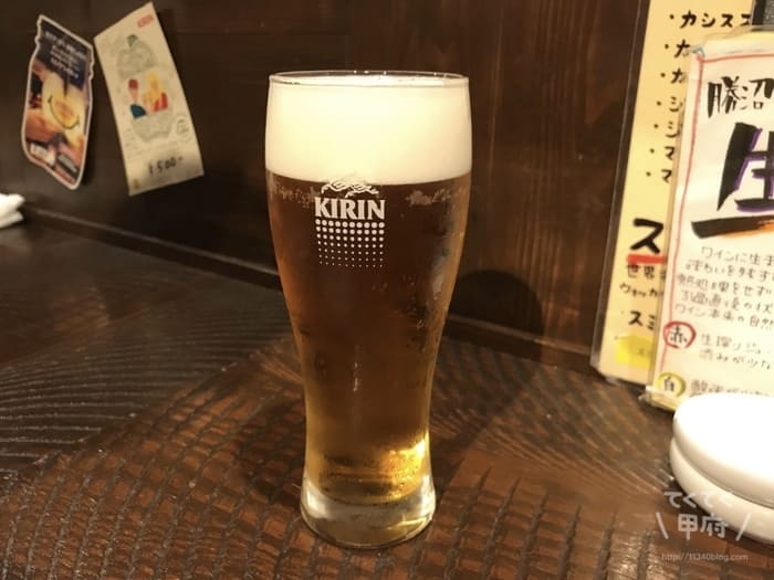 甲府駅/一丁目sakabaかんすけ(ビール)
